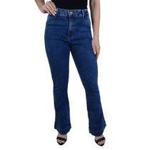 Calça Feminina Kacolaco Jeans Skinny Flare - K4783 Calça Feminina Kacolaco Jeans Skinny Flare - K4783