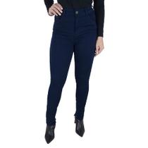 Calça Feminina Lado Avesso Jeans Azul Marinho L005 Calça Feminina Lado Avesso Jeans Azul Marinho L005