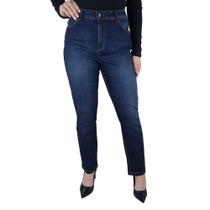 Calça Feminina Lado Avesso Jeans Dark L1270