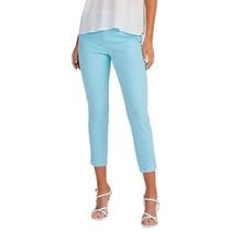 Calça Feminina Lado Avesso Jeans Pin Up Collor Azul - L1200