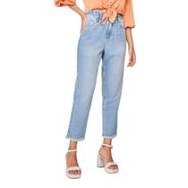 Calça Feminina Lado Avesso Mom - L12201
