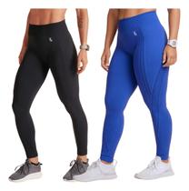 Calça Feminina Leg Lupo Sport Kit C/ 2 Leg Esportiva Fitness Cor:CHOCO/AZULTamanho:M Calça Feminina Leg Lupo Sport Kit C/ 2 Leg Esportiva Fitness Cor:CHOCO/AZULTamanho:M