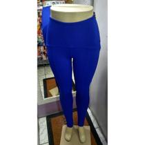 Calça Feminina Legging Cintura Alta Ponto Roma Não Marca e Modela