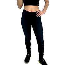 Calça Feminina Legging Cós Lisa Suplex Pp ao Plus Size