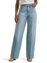 Calça feminina lendária de cintura alta Jean Lee Morning Veil