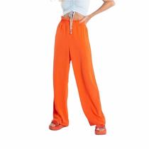 Calça Feminina Linha Leve Pantalona Laranja - 5687 Calça Feminina Linha Leve Pantalona Laranja - 5687