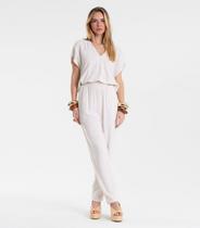 Calça Feminina Linho Strong Clochard Endless Bege