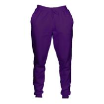 Calça Feminina Lisa Infantil Moletom Crianças Unisex 6 Ao 16
