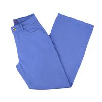 Calça Feminina Loofting Wide Leg Azul Claro - 11116 Calça Feminina Loofting Wide Leg Azul Claro - 11116