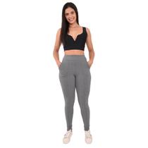 Calça Feminina Malha Crepe Estilo Jogger