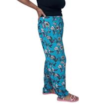 Calça Feminina Malha Fria Estampada - Conforto, Estilo e Caimento Perfeito Azul GG Calça Feminina Malha Fria Estampada - Conforto, Estilo e Caimento Perfeito Azul GG