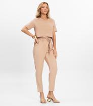 Calça Feminina Marrante Clochard Renaluci Bege Calça Feminina Marrante Clochard Renaluci Bege