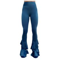 Calça Feminina Modelo Waves - Azul Galáxia