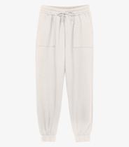 Calça Feminina Moletom Jogger Básico Endless Bege Calça Feminina Moletom Jogger Básico Endless Bege