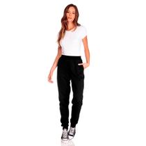 Calça Feminina Moletom Jogger - WX