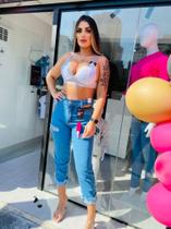 Calça feminina mom pimenta doce -trabalhamos com sal e pimenta luxo maryland bubu planet girls