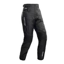 Calça Feminina Motociclista Impermeável Texx Strike V2 Ld Preto Xxxxl 4xl