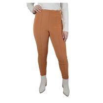 Calça Feminina Olho D Água Skinny Velvet Marrom Toffe - 3304