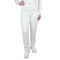 Calça Feminina Olho Fatal Moletom Reta Branco Off - 602264