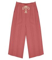 Calça Feminina Pantacourt Viscolinho Endless Rosa