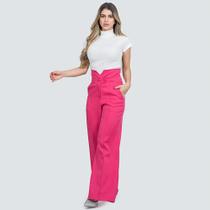 Calça Feminina Pantalona Alfaiataria FL88001