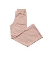 Calça feminina Pantalona com 2 bolsos no lurex brilhoso,