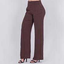 Calça Feminina Pantalona Crepe E2302-