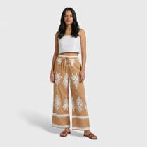 Calça Feminina Pantalona Estampada