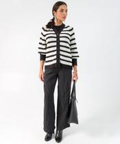 Calça Feminina Pantalona Listrada de Alfaiataria Maris-52533 Calça Feminina Pantalona Listrada de Alfaiataria Maris-52533