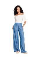 Calça Feminina Pantalona Tecido New Liocel Estilo E Conforto