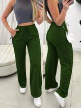 Calça Feminina Pantalona Wide Leg Lanzinha