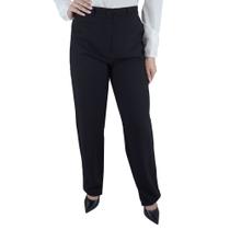 Calça Feminina Parado no Ar Sensorial Slub Preta - 73036 Calça Feminina Parado no Ar Sensorial Slub Preta - 73036