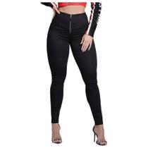 Calça Feminina Pit Bull Jeans Lipo Shape Preta - 84226