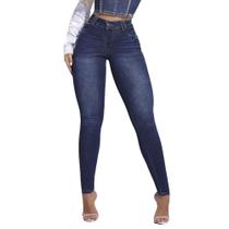 Calça Feminina Pit Bull Jeans Skinny Escura - 86370