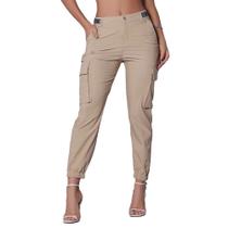 Calça Feminina Pit Bull Jogger Bege Caqui - 81330