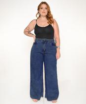 Calça Feminina Plus Jeans Wide Leg - Razon Jeans