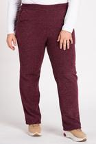 Calça Feminina Plus Size Bouclê Cós Bolsos Frente - Serena Calça Feminina Plus Size Bouclê Cós Bolsos Frente - Serena