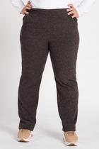 Calça Feminina Plus Size Bouclê Cós Elástico Bolsos Frente - Serena Calça Feminina Plus Size Bouclê Cós Elástico Bolsos Frente - Serena