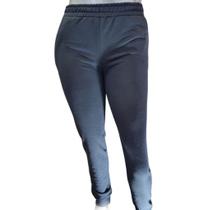 Calça Feminina Plus Size de Moletom Peluciado