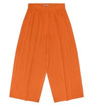 Calça Feminina Plus Size Em Viscose Secret Glam Laranja