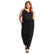 Calça Feminina Plus Size Viscose Secret Glam Ref.So1198 Calça Feminina Plus Size Viscose Secret Glam Ref.So1198