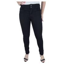Calça Feminina Recuzza Jeans Skinny Preta - 10918 Calça Feminina Recuzza Jeans Skinny Preta - 10918