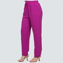 Calça Feminina Reta Crepe C298-