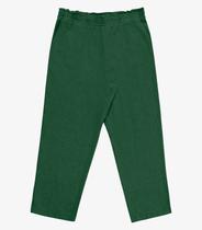 Calça Feminina Reta Linho Secret Glam Verde