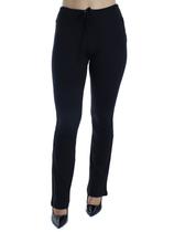 Calça Feminina Reta Moletinho Elastano Confort Preto