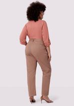 CALCA Feminina RETA PLUS SIZE COM CINTO e CINTURA ALTA LUNENDER 20798