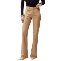 Calça Feminina Sarja Bootcut Rubi Flor de Lis