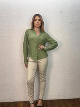 Calça Feminina Sarja com Bolsos Caimento impecável
