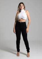 Calça Feminina Sarja Hot Pants Sawary 263832 Calça Feminina Sarja Hot Pants Sawary 263832