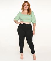 Calça Feminina Sarja Plus Skinny